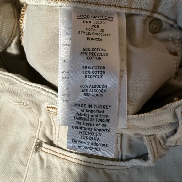 Good American 90’s Icon Straight Leg Women’s Size 4/27 - Picture 9 of 10